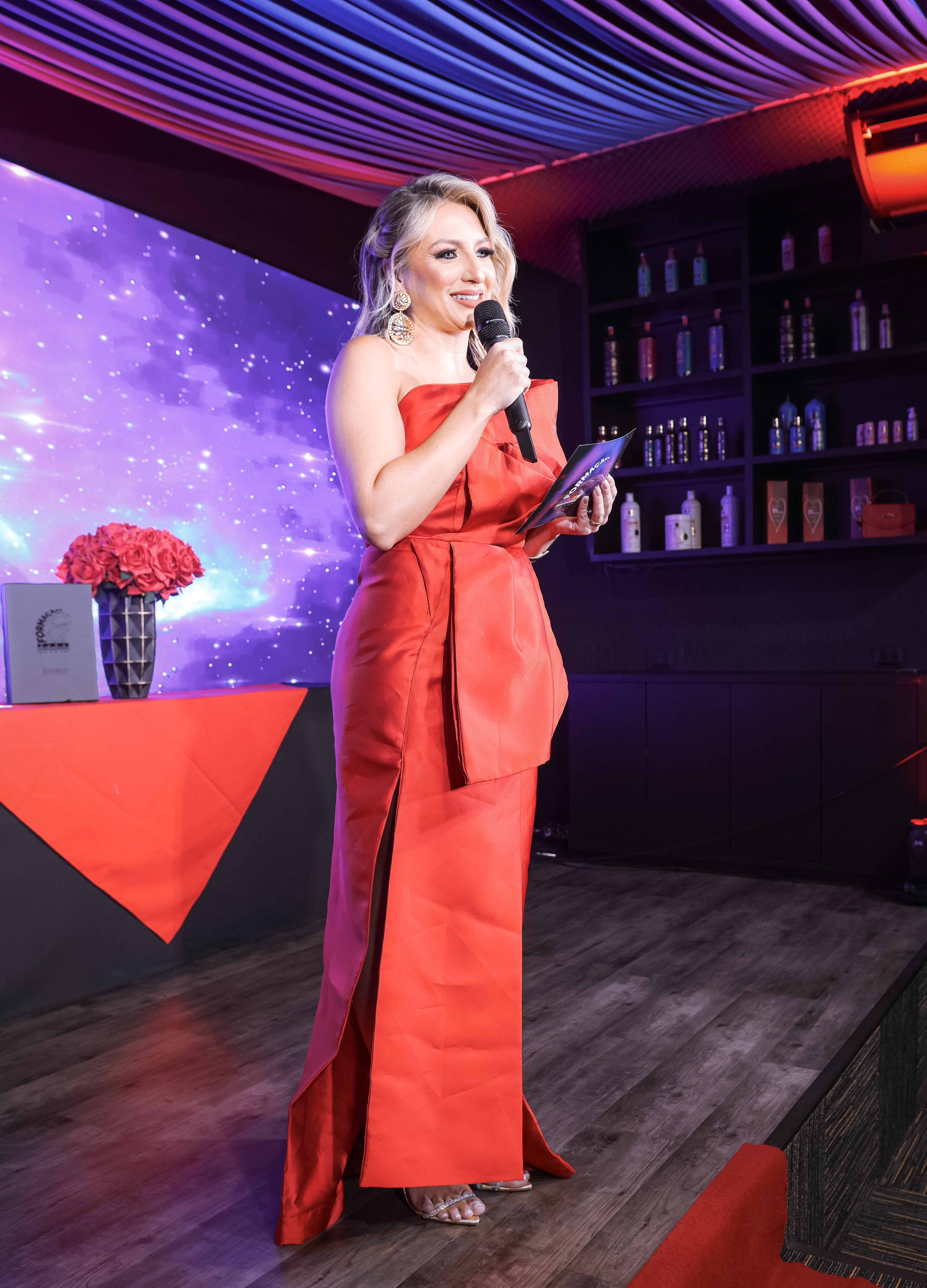Regina Werner no palco